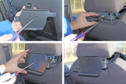 BRODIT Holder with lock (535543)