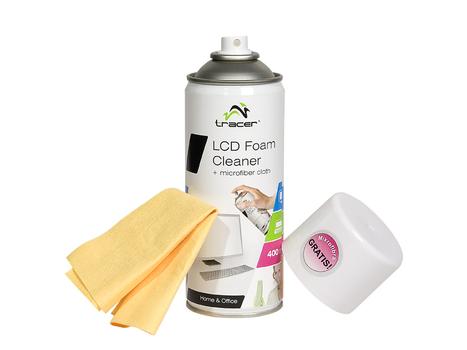 TRACER Foam LCD Foam Cleaner 400 ml + Microfiber (TRASRO42106)