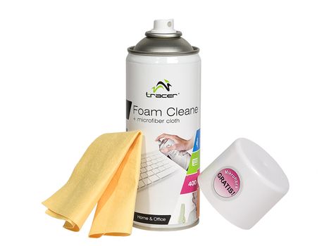 TRACER Foam Foam Cleaner 400 ml + Microfiber (TRASRO42105)