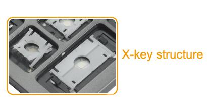 A4TECH Kv-300H Keyboard Usb Grey (A4TKLA39976)