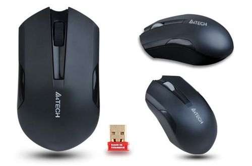 A4TECH Mouse V-Track G3-200N Metal Feet; Wireless 15m (A4TMYS43971)