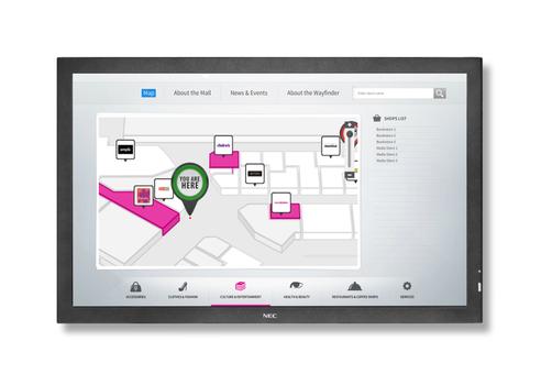 Sharp / NEC MultiSync P703 SST Multi Touch PublicDisplay 70inch S-PVA 16:9 w/o stand analog HDMI DVI-D DP FullHD 700cd 5.000:1 8ms 2x10W (60003770)