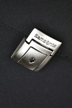 SAMSONITE Samsonite - Sidaho 15 Portfolio Black Leather Computer Bag (29V*09002)