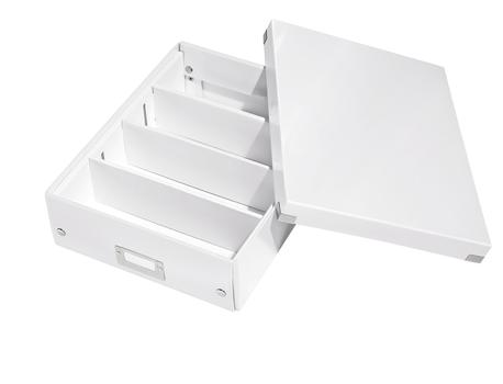 LEITZ Organizer boks Click & Store Medium hvid (60580001)