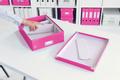 LEITZ Sorteringsboks Click & Store WOW M rosa (60580023)