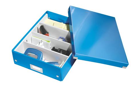 LEITZ Organizer Box Click&Store Med. WOW Blue (60580036)