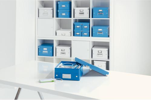 LEITZ Organizer Box Click&Store Med. WOW Blue (60580036)