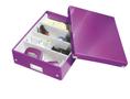 LEITZ Organizer Box Click&Store Med. WOWPurple (60580062)