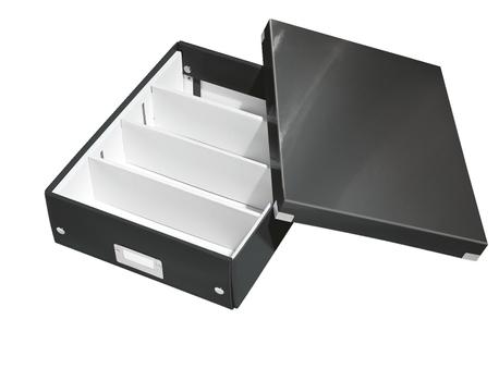 LEITZ Organizer boks Click & Store Medium sort (60580095)