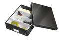 LEITZ Organizer boks Click & Store Medium sort (60580095)