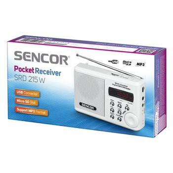 SENCOR Radio Sencor SRD215W (SRD 215 W)