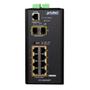 PLANET 8PORT SWITCH 10/ 100/ 1000T INDST 2PORT 100/1000X SFP MANAGED      IN CPNT (IGS-10020HPT)