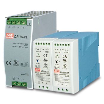 PLANET POWER SUPPLY 60W 24V DC SINGLE OUTPUT INDUSTRY DIN RAIL (PWR-60-24 $DEL)