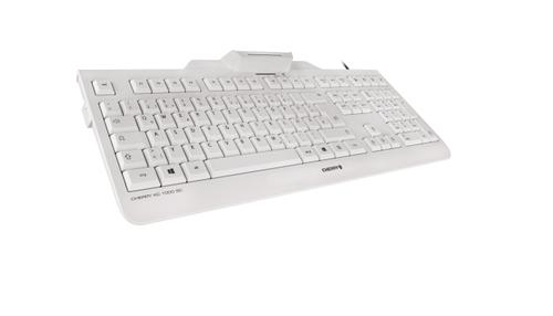 CHERRY KC 1000 SC WHITE-GREY KEYBOARD USB GERMAN              IN PERP (JK-A0100DE-0)