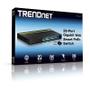 TRENDNET 28-port Gigabit Web Smart POE+ Switch w/4 SFP slots 24 PoE/PoE+ 4SFP Factory Sealed (TPE-2840WS)