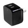 STARTECH 2 PORT USB TRAVEL WALL CHARGER 17W / 3.4A - 110V/220V CABL (USB2PACBK)