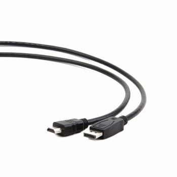 GEMBIRD cable DISPLAYPORT (M) -> HDMI (M) 1m (CC-DP-HDMI-1M)