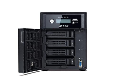 BUFFALO TeraStation 5400 Win Storage Server2012R2 - Workgroup license 12TB 4x 3TB RAID 0/ 1/ 5/ JBOD WD RED (WS5400DR1204W2EU)