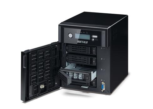 BUFFALO TeraStation 5400 Win Storage Server2012R2 - Workgroup license 12TB 4x 3TB RAID 0/ 1/ 5/ JBOD WD RED (WS5400DR1204W2EU)