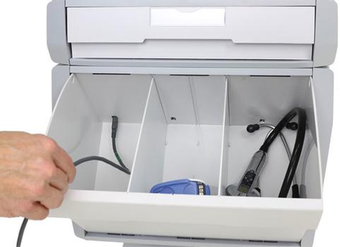 ERGOTRON StyleView Telemedicine Cart with single Monitor SLA powered EU (SV44-53T1-2)