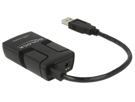 Delock USB-isolator med 5kV isolasjon (62588)