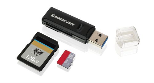 IOGEAR USB 3.0 Card Reader/ Writer (GFR305SD $DEL)