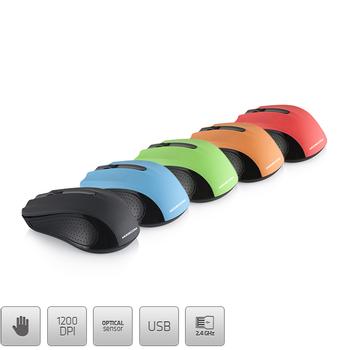 MODECOM Wireless Optical Mouse MC-WM9 Green (M-MC-0WM9-180)