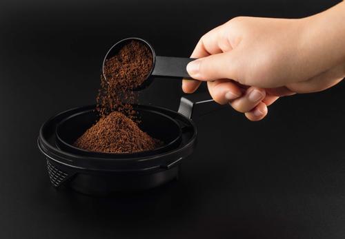 KRUPS T 8.2, Fritstående,  Sort, Kaffe, 1L, 850W (KM4689)