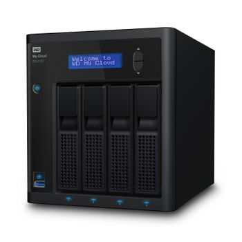 WESTERN DIGITAL My Cloud EX4100 8TB NAS 4-Bay (WDBWZE0080KBK-EESN)