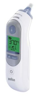 BRAUN IRT 6520 ThermoScan 7 Infrarot-Fieberthermometer - (Fjernlager - levering  2-4 døgn!!) (IRT6520)