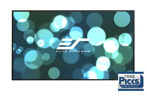 ELITE SCREENS ELITE AR110DHD3 16:9 H:136.9 W:243.5 Fixed Frame Front Projection ScreenHome Cinema Projector (AR110DHD3)