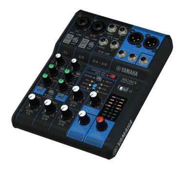 YAMAHA MG06X mikser 6  inputs, 2 mic/2 stereo line (MG06X)