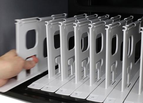 ERGOTRON Zip12 Charging Desktop Cabinet Chromebook Tablet Ultrabook MacBook and laptop devices with up to a 14.0 inch screen (DM12-1012-2 $DEL)