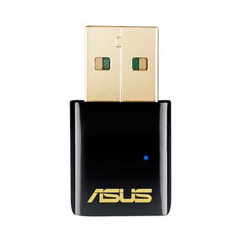 ASUS USB-AC51 Dual-Band Wireless-AC600 Wi-Fi adapter (90IG00I0-BM0G00)