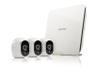 NETGEAR ARLO SMART HOME 3HD CAMERA INDOOR/ OUTDOOR NIGHTVISION WHITE IN CAM