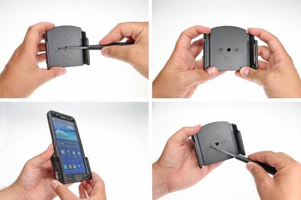 BRODIT Passive holder w. tilt swivel (511483)