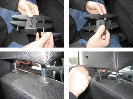 BRODIT Headrest mount  Angled. (811027)