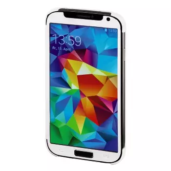 HAMA Samsung S5 Booklet Mirror Hvit med Touchvindu (00134105)