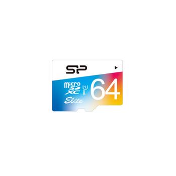 SILICON POWER Elite 64 Gb Microsdxc Uhs-I  (SP064GBSTXBU1V20SP)