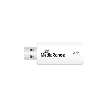 MediaRange USB-Stick  8GB MediaRange USB 2.0 Slider blue (MR971)