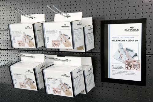 DURABLE DURAFRAME MAGNETIC A5 5 Stück silber (494723)