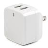 STARTECH Dual-Port USB Wall Charger - International Travel - 17W/3.4A - White	 (USB2PACWH)