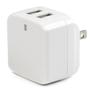 STARTECH Dual-Port USB Wall Charger - International Travel - 17W/3.4A - White (USB2PACWH)