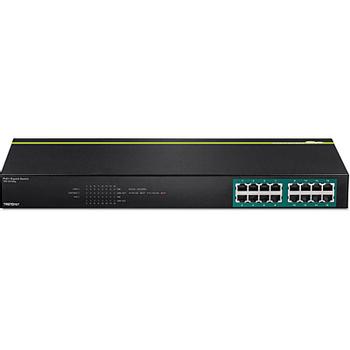 TRENDNET 16-port GREENnet Gigabit PoE+  (TPE-TG160G)