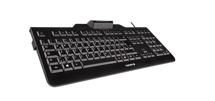 Cherry KC 1000 SC - tastatur - Nordisk - svart Inn-enhet (JK-A0100PN-2)