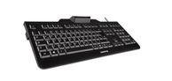 Cherry KC 1000 SC - tastatur - Nordisk - svart Inn-enhet (JK-A0100PN-2)