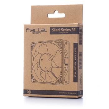 FRACTAL DESIGN Silent Series 80mm R3 new (FD-FAN-SSR3-80-WT)