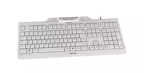Cherry KC 1000 SC - tastatur - Storbritannia - blekgrå Inn-enhet (JK-A0100GB-0)