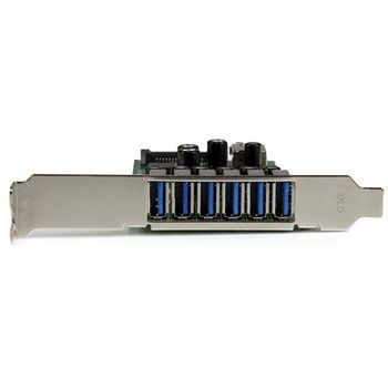 STARTECH 7-Port PCI Express USB 3.0 Card - Standard and Low-Profile Design (PEXUSB3S7)