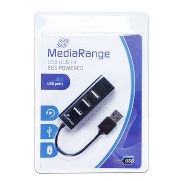 MediaRange Interface Hub 480 Mbit/S Black (MRCS502)